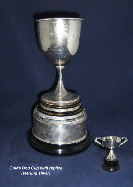 Guide Dog Cup with replica